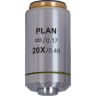 Объектив планахроматический LEVENHUK MED 20x/беск 76076